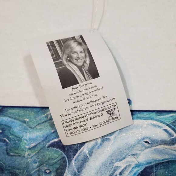 Vtg Discovery Cove Shirt Mens Large White Dolphin Experience Graphic Ocean Tee - Picture 6 of 9